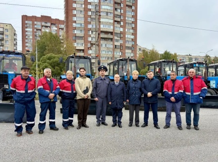 Линейка готовности уборочной техники